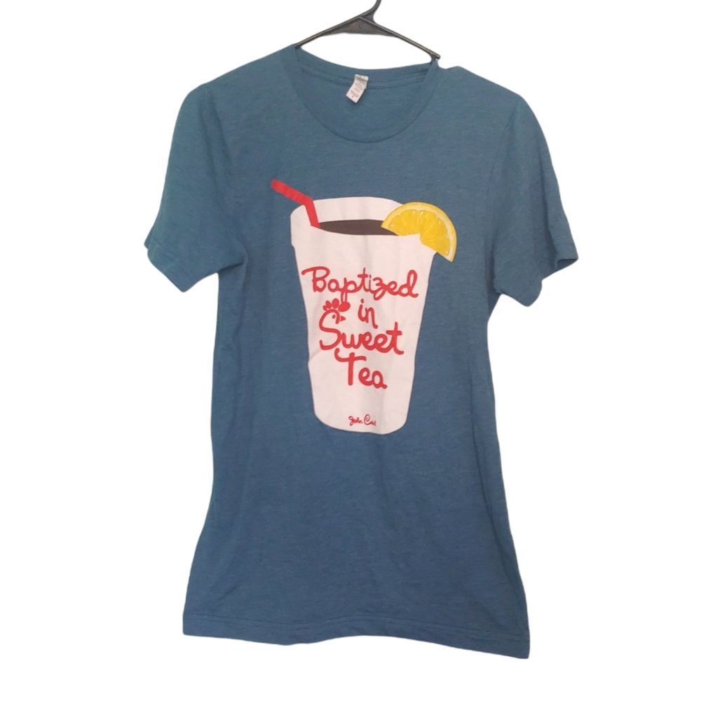 John Crist Baptized in Sweet Tea Chick-Fil-A T-Shirt Size Small